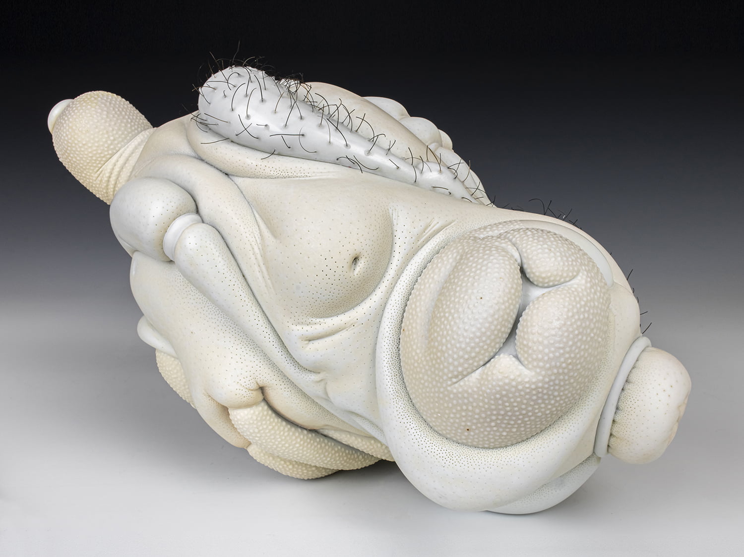Jason Briggs "Ventura" (alternate 2). porcelain and mixed media sculpture ceramics.