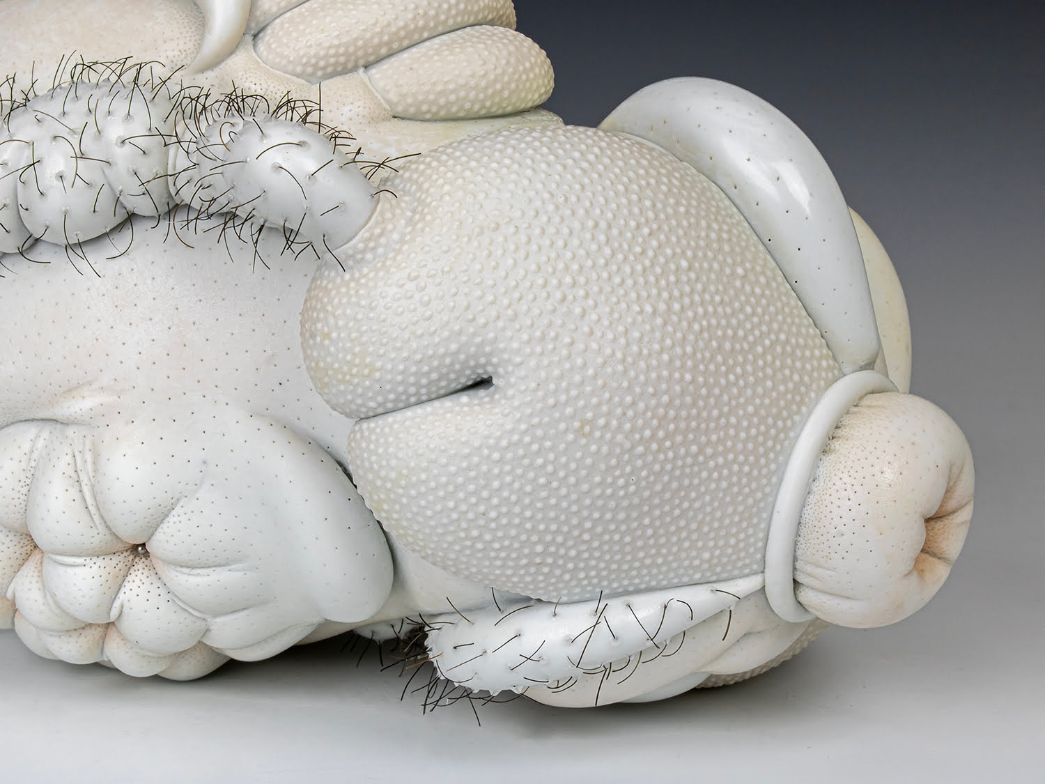 Jason Briggs "Ventura" (detail 3). porcelain and mixed media sculpture ceramics.