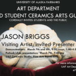 Jason Briggs ceramics workshop visiting artist University of Alaska-Fairbanks