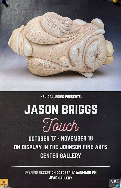 Jason Briggs ceramics visiting artist Northern State University
